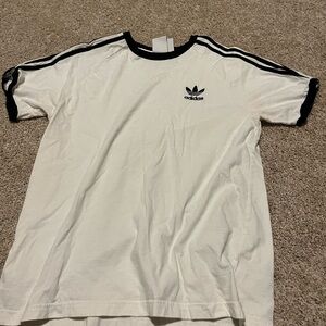 Adidas Men's White T-Shirt